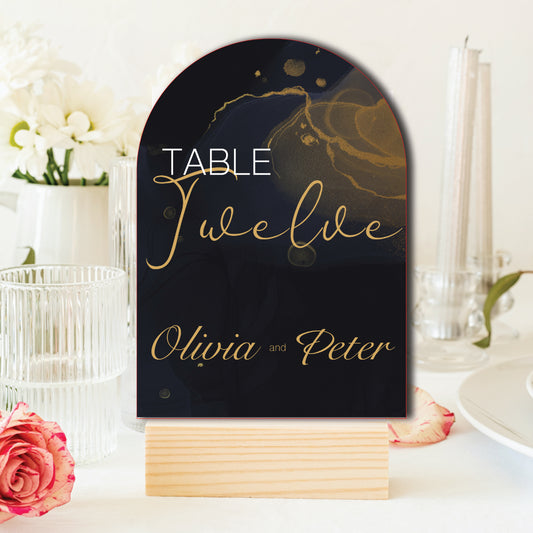 Wedding Table Sign, Custom Wedding Table Sign, Table Sign, Table Number Sign, Party Table Number