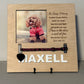 Custom Photo Plaque Custom Pet Memorial Wood Plaque Personalized Engraved Wood Plaque Memorial Photo Plaque