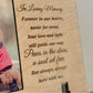 Custom Photo Plaque Custom Pet Memorial Wood Plaque Personalized Engraved Wood Plaque Memorial Photo Plaque