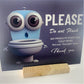 Please do not flush sign, rental house toilet sign, custom rental house sign, do not flush sign