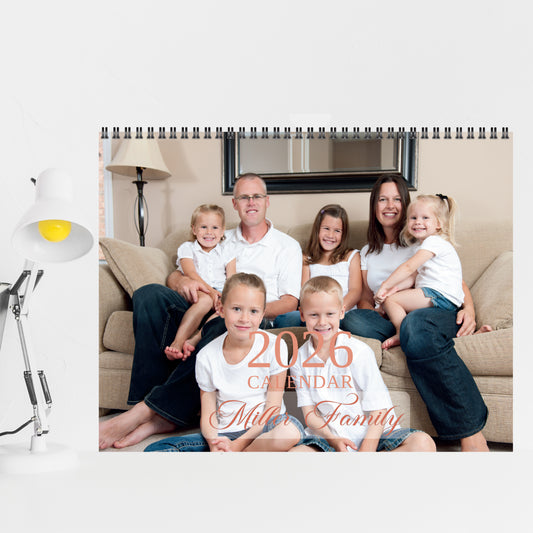 2026 Customized Family Calendar, calendars, calendar, Personalized Calendar Bulk Family Calendar Giveaway Affordable High Quality Calendar Bulk Company Calendar