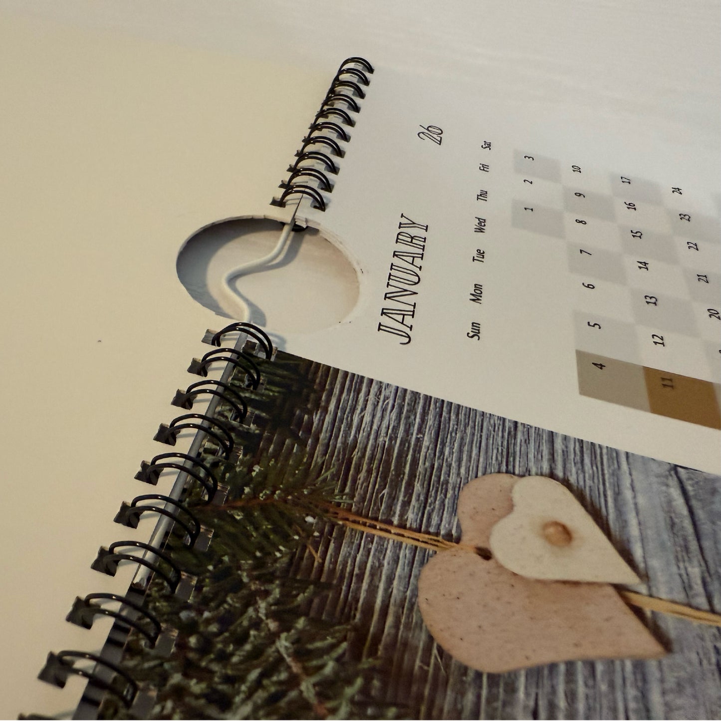 Personalized 2026 Family Photo Calendar: 8.5X11 inches Custom Wall Decor, Custom Calendar