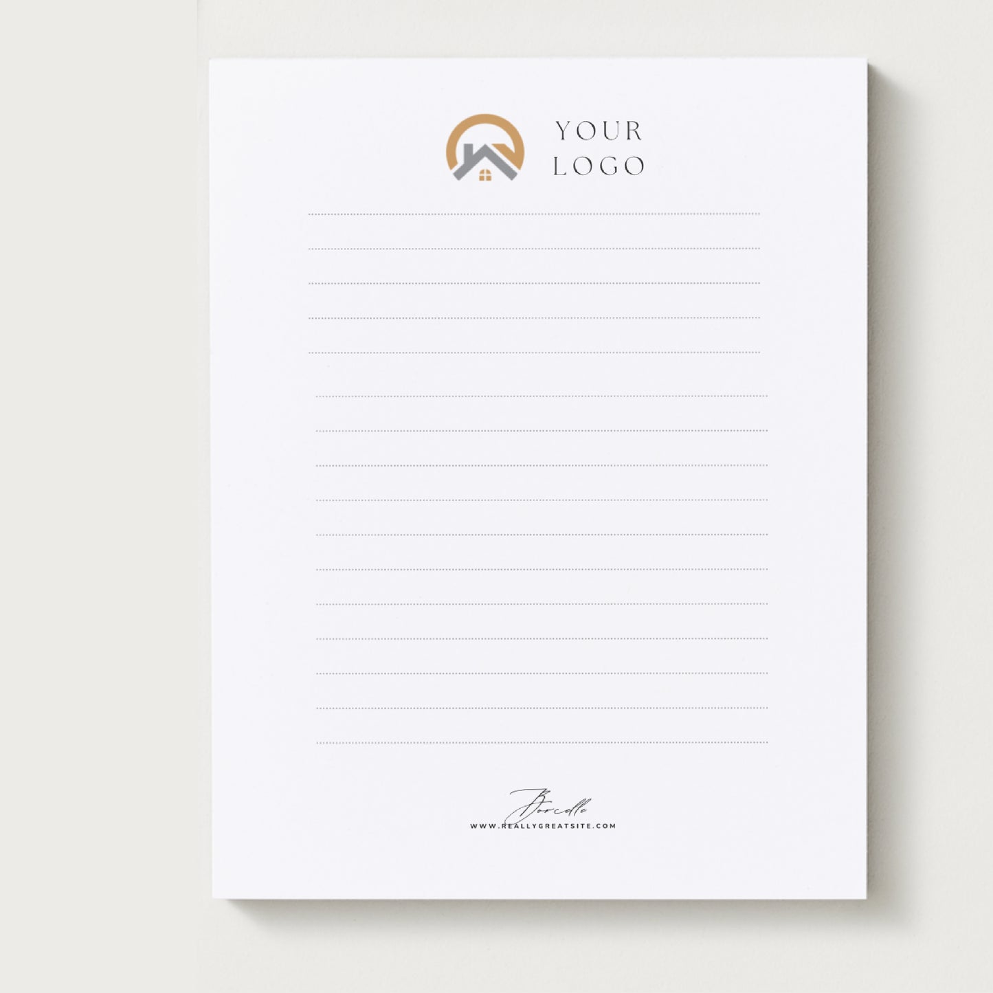 Personalized Notepads with Business Logo | Custom Notepad Printing/4X6 inches
