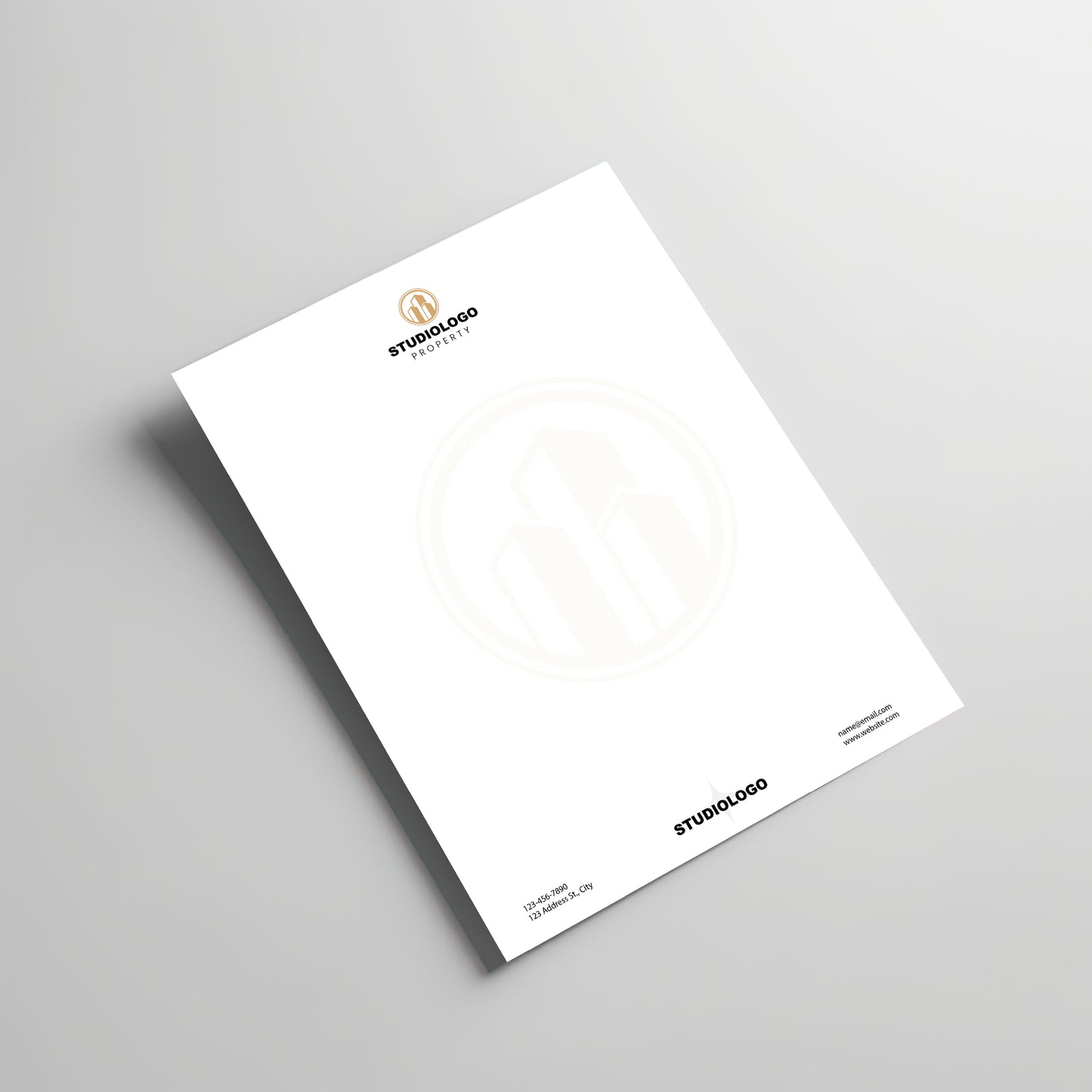 Real Estate Letterhead Printing | Custom Letterhead with Logo