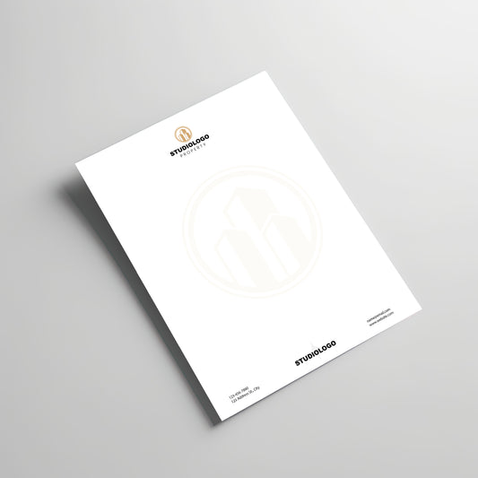 Real Estate Letterhead Printing | Custom Letterhead with Logo