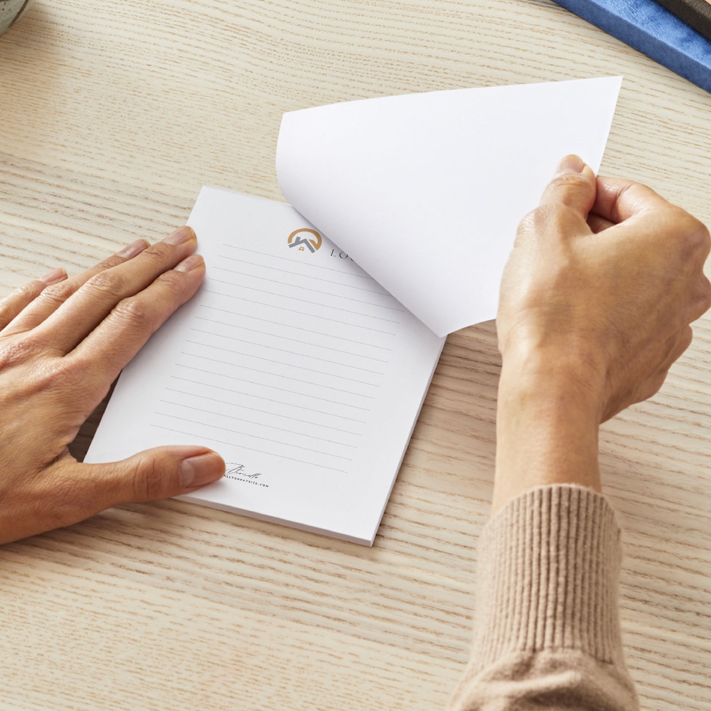 Personalized Notepads with Business Logo | Custom Notepad Printing/4X6 inches