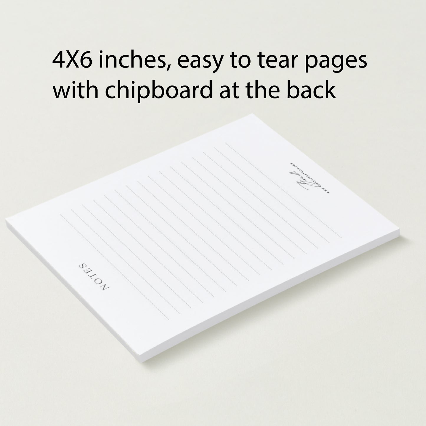 Personalized Notepads with Business Logo | Custom Notepad Printing/4X6 inches