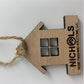 Wood Tags, Custom Wood Tags, House shaped tags, realtor tags, party favor tags, wood tags, baby shower