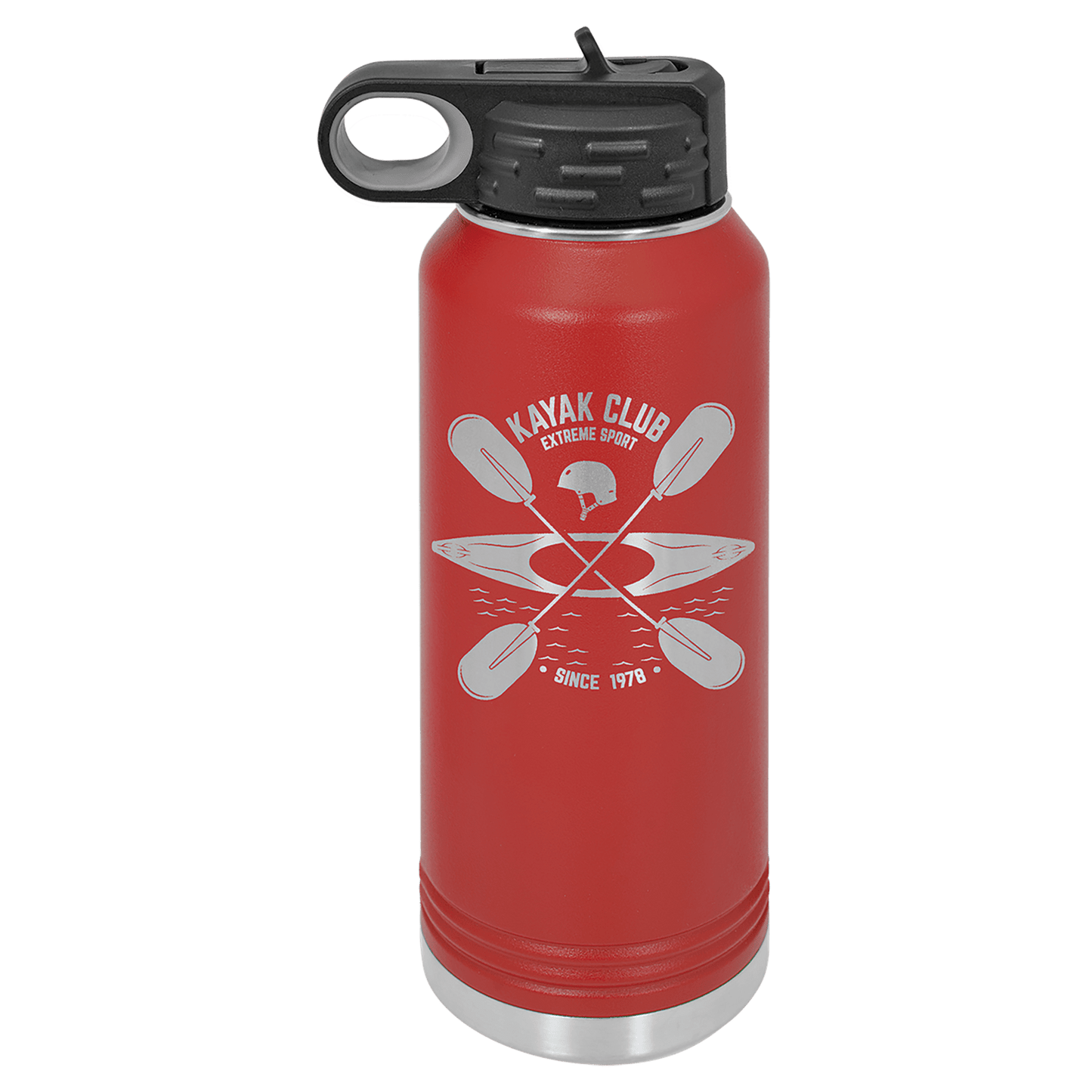 Red 32 oz. Polar Camel Water Bottles, custom water bottles