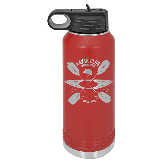 Red 32 oz. Polar Camel Water Bottles, custom water bottles