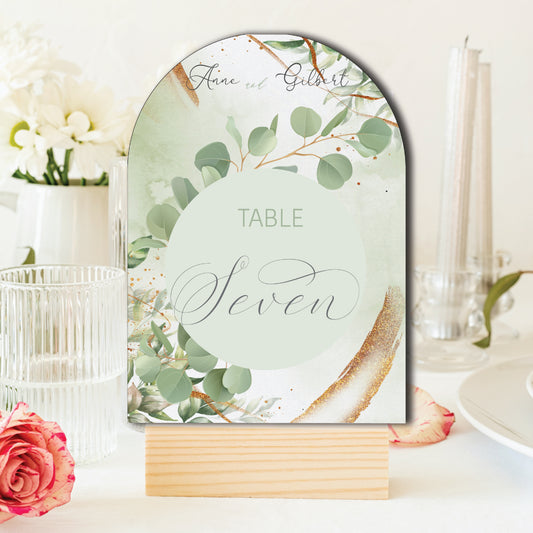 Wedding Table Sign, Custom Wedding Table Sign, Table Sign, Table Number Sign, Party Table Number