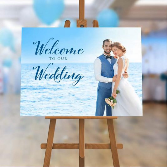 Set of 4, 24X36 inches, Custom Foam Board, large format printing, custom sign, Wedding Sign