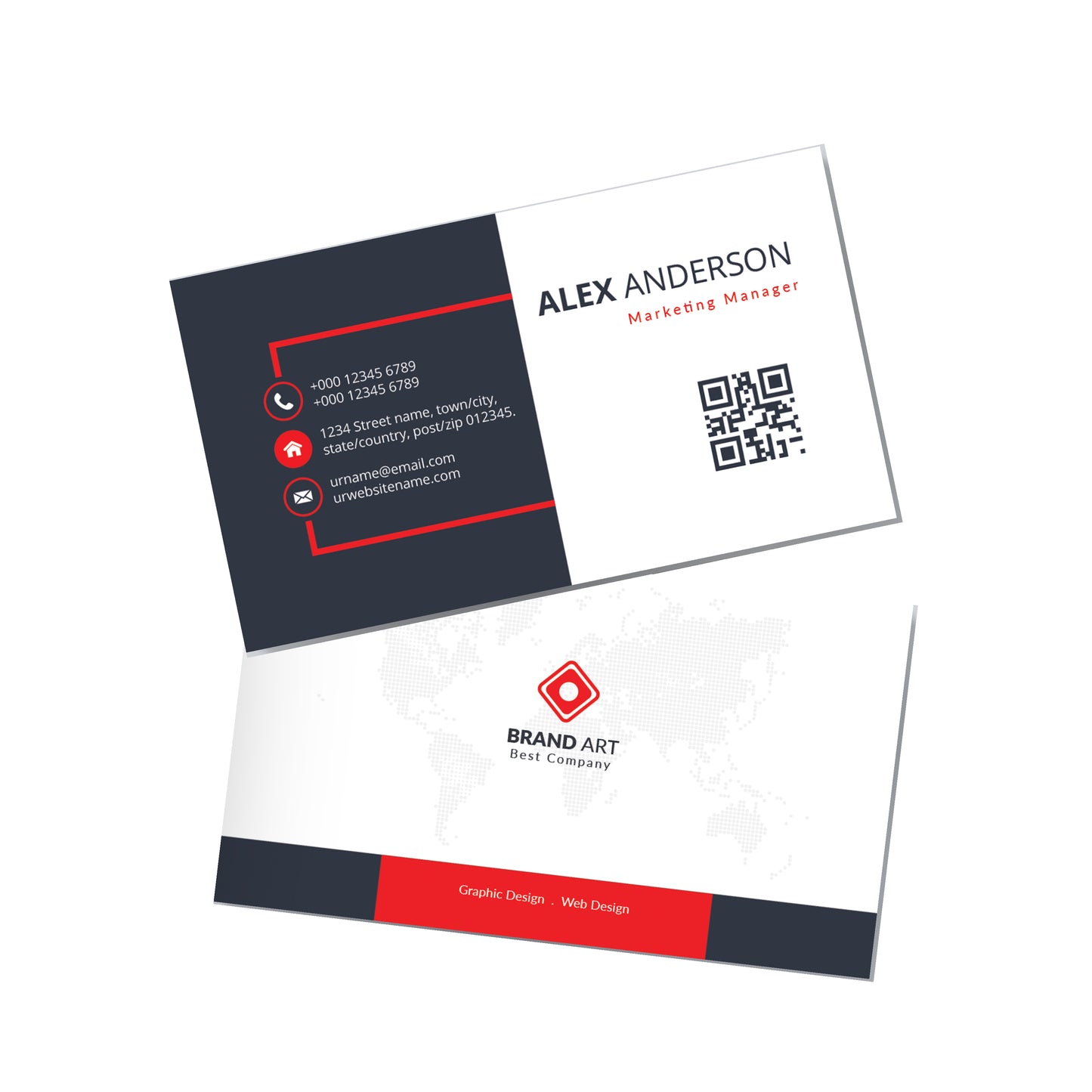 Red custom business cards, 500 pcs Business cards, real state business cards, personalized business cards, customized business cards