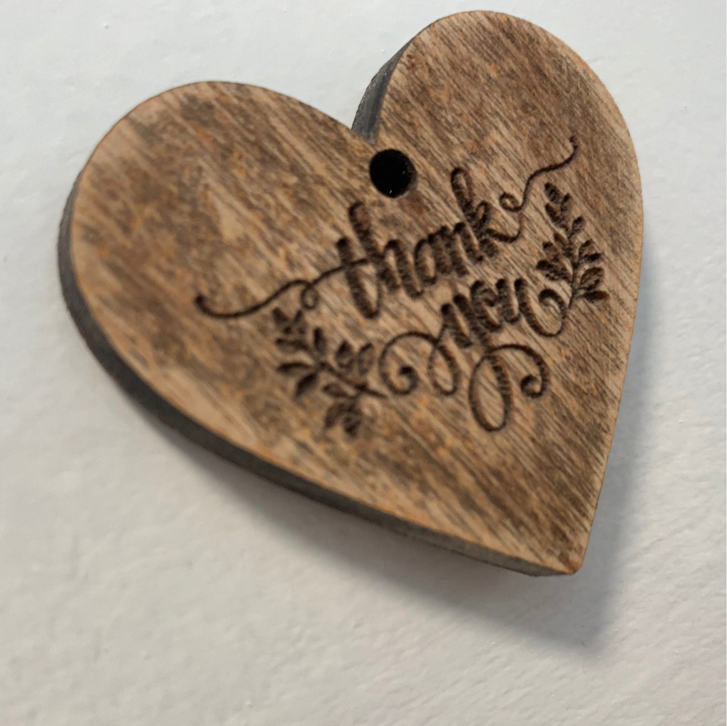 Thank you product tags, Set of 10 product tags, party favor tags, made with love for you tags, wood tags, product tags