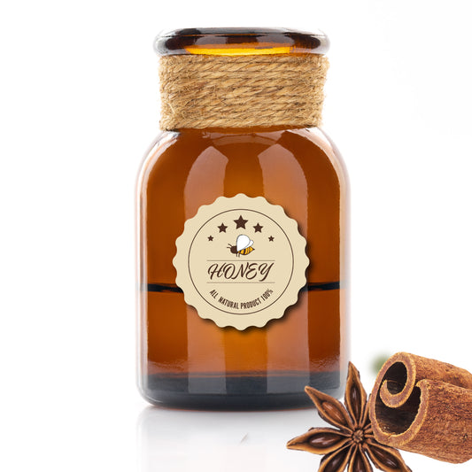 Custom honey all natural product label, 100 pcs Custom bottle labels, custom maple syrup label, custom label, custom candle label, custom product label, labels