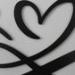 Custom Infinity shape blank wood, cut to shape wood, personalized Infinity sign blank wood for art, wood blank, blank wood
