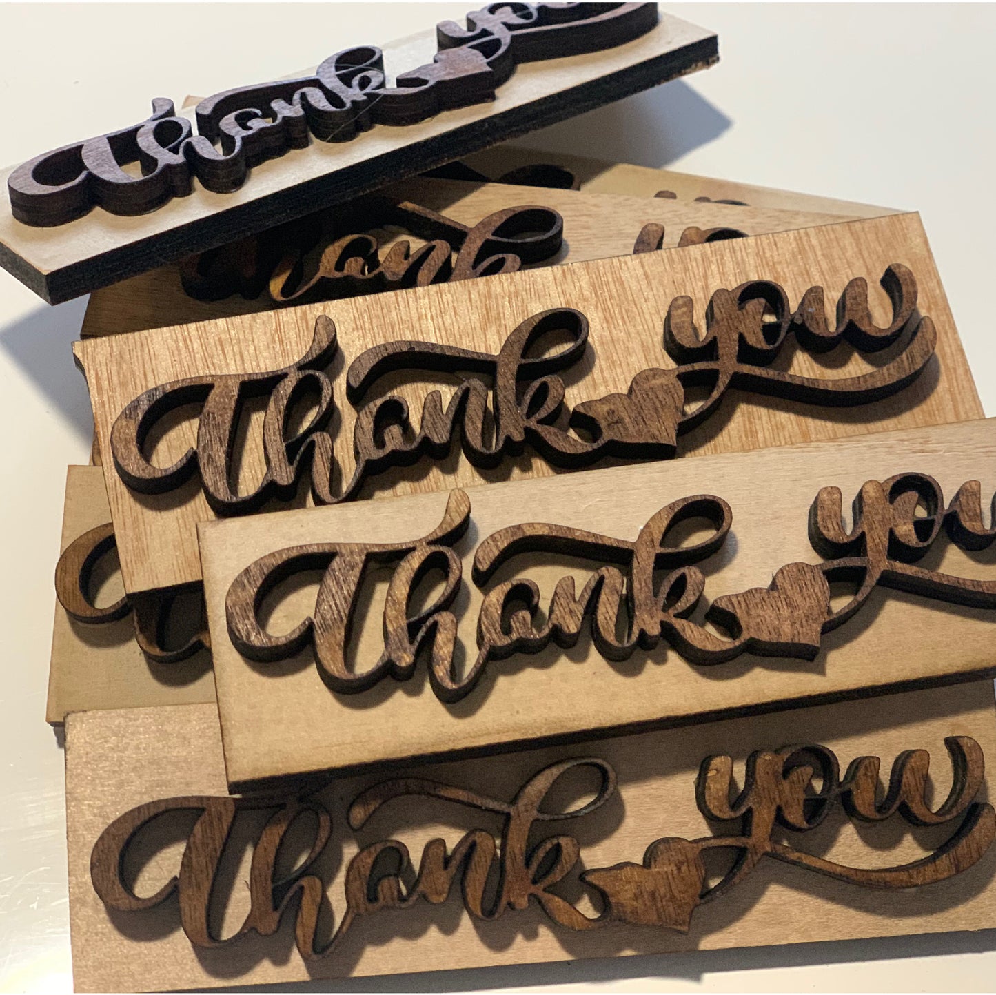 Thank you Product tags, set of 10 party favor tags, thank you tags, wood tags, product tags, product tags, wood product tags, wedding favor tags