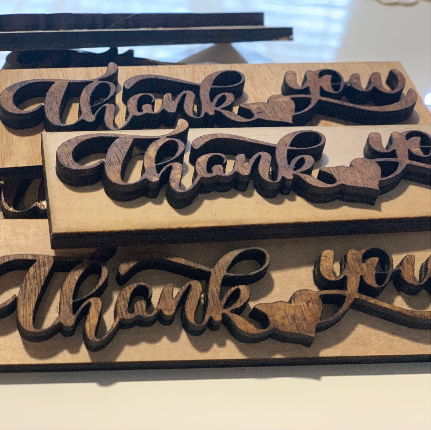 Thank you Product tags, set of 10 party favor tags, thank you tags, wood tags, product tags, product tags, wood product tags, wedding favor tags