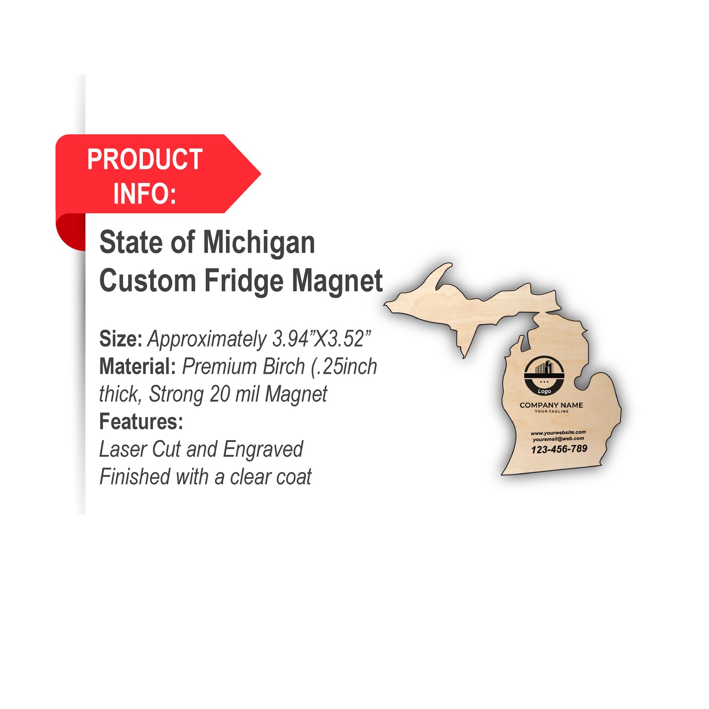 Michigan State Custom Fridge Magnet, custom magnets, fridge magnet, custom fridge magnet, magnet custom, magnet