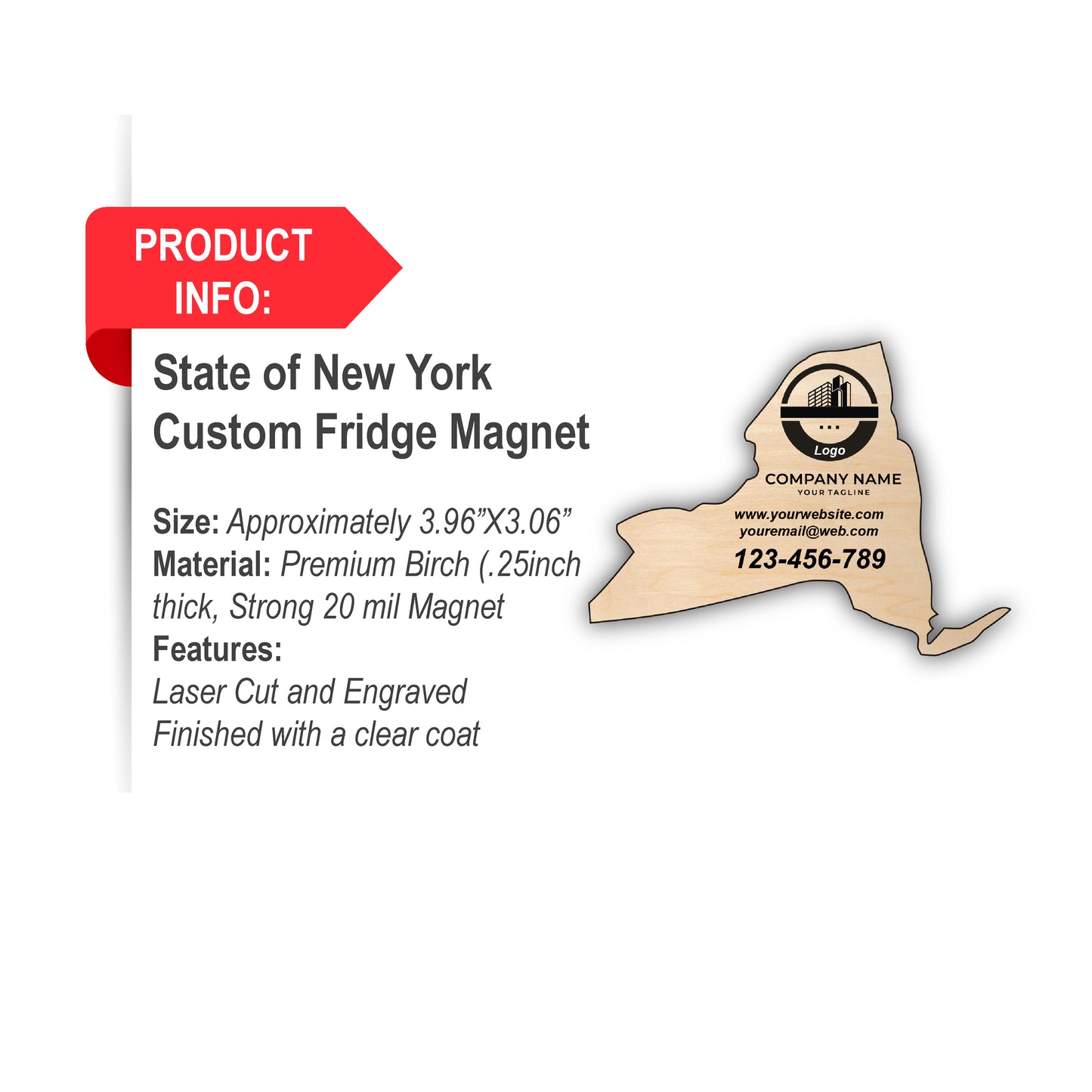 New York State Custom Fridge Magnet, Set of 10 custom magnets, fridge magnet, custom fridge magnet, magnet custom, magnet