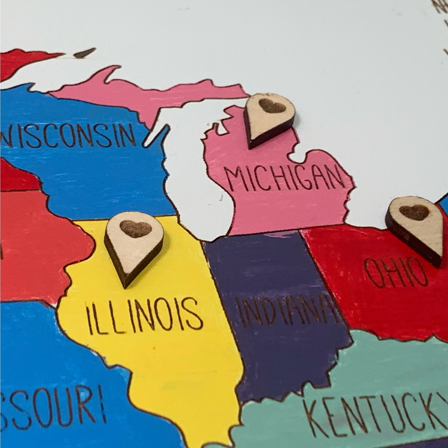 Custom map, custom travel map, USA map, custom wood map, custom map gifts, pushpin map, map custom, custom map wall art