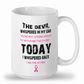 Breast Cancer Awareness mugs, 15 oz mugs, white ceramic personalized mugs, cup for coffee, soup, tea, latte, hot cocoa